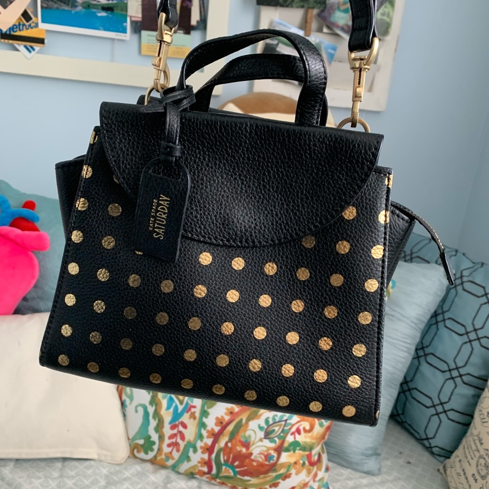 Kate Spade polka dot handbag